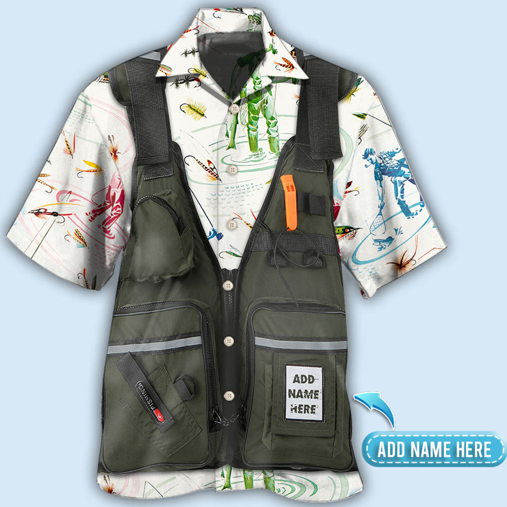 Fishing Fly Fishing Cool Personalized - Hawaiian Shirt - Reefox