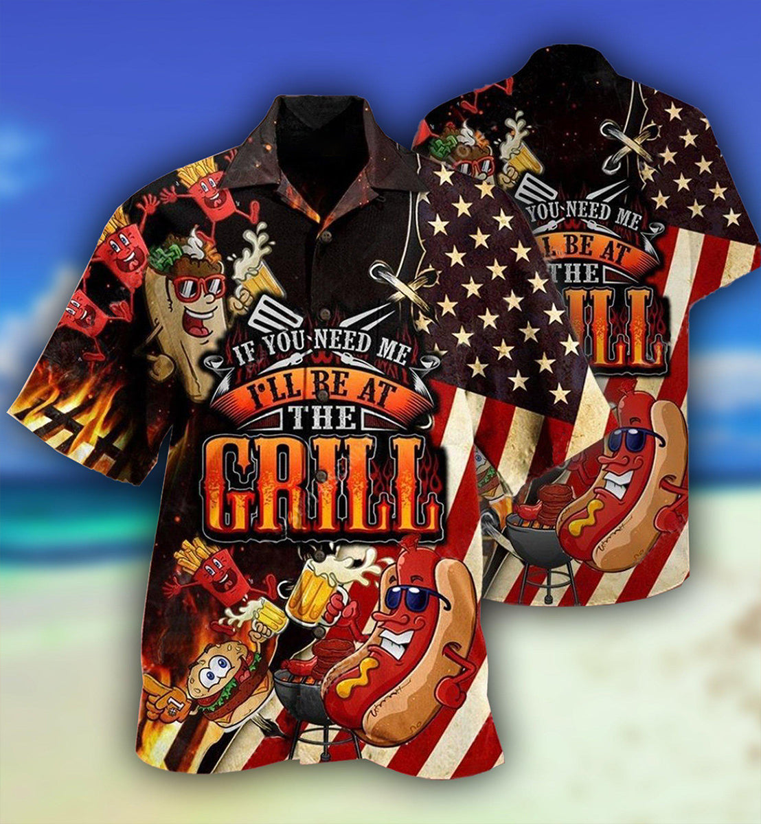 Food Barbecue I Will Be At The Grill Cool - Hawaiian Shirt - Reefox