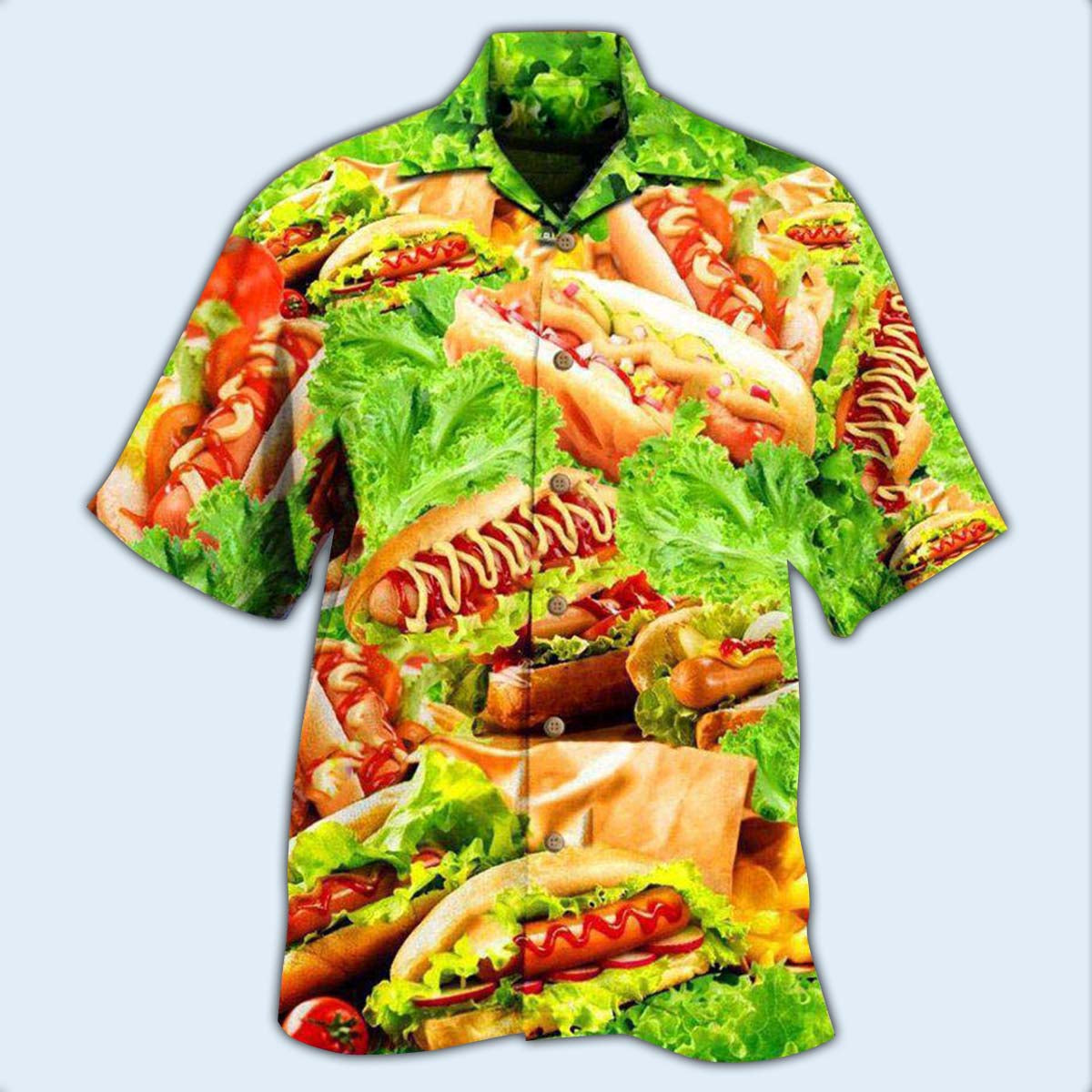 Food It's Not A Party Until The Hot Dog Come Out Salad - Hawaiian Shirt - Reefox