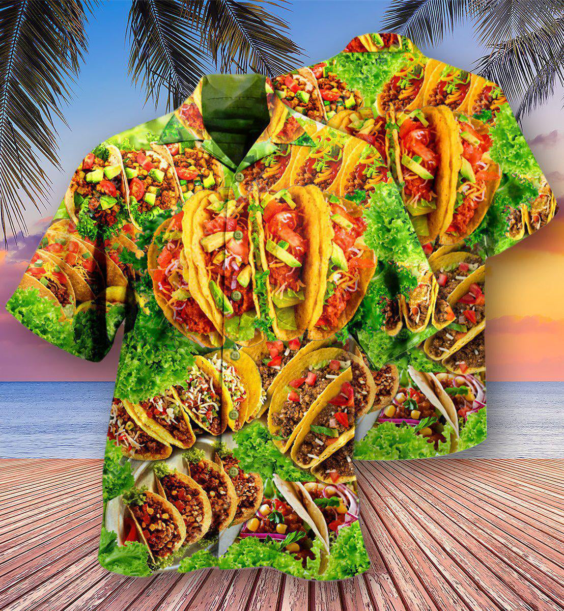 Food More Tacos Porfavor Cool - Hawaiian Shirt - Reefox