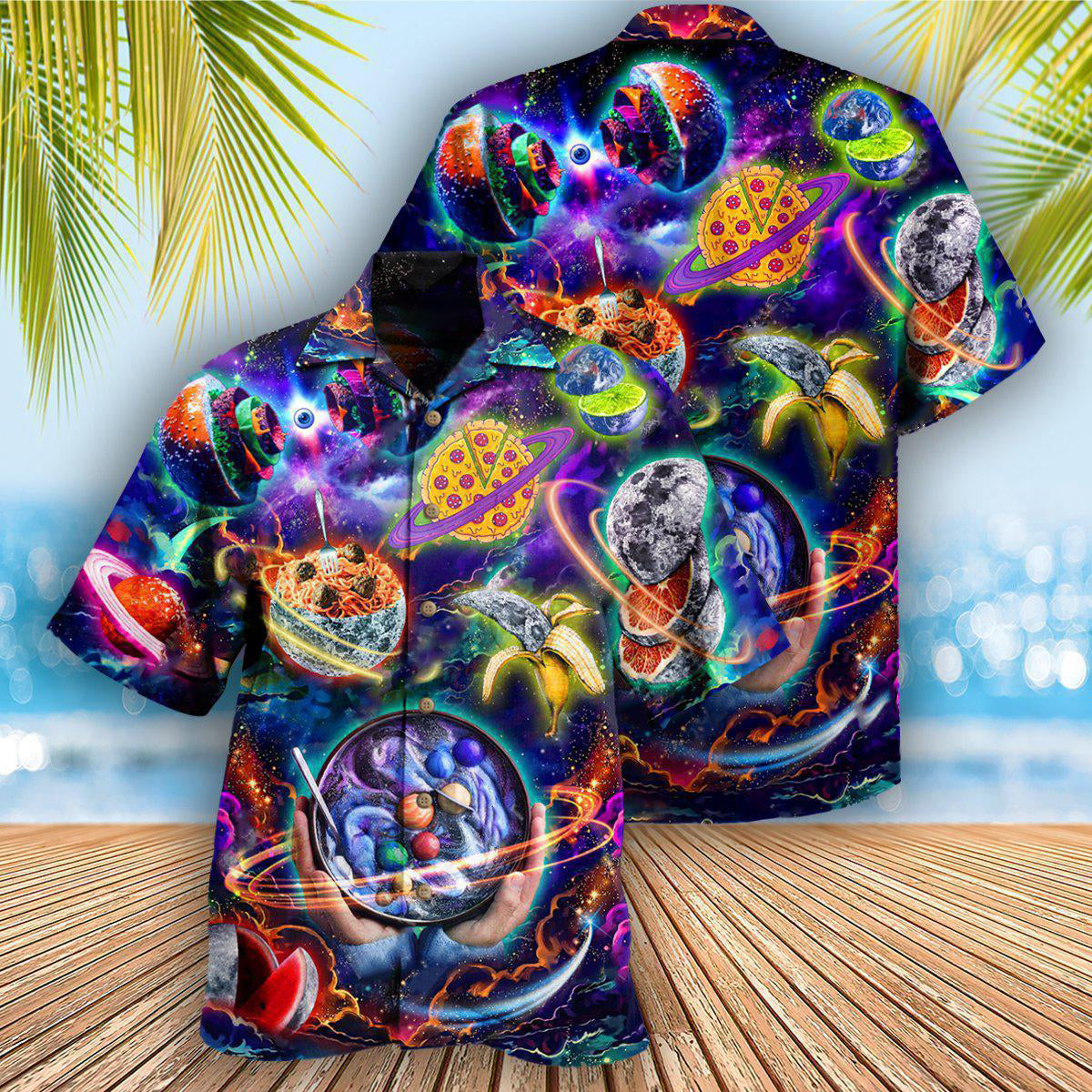 Food Planet Once Food Forever Delicious - Hawaiian Shirt - Reefox