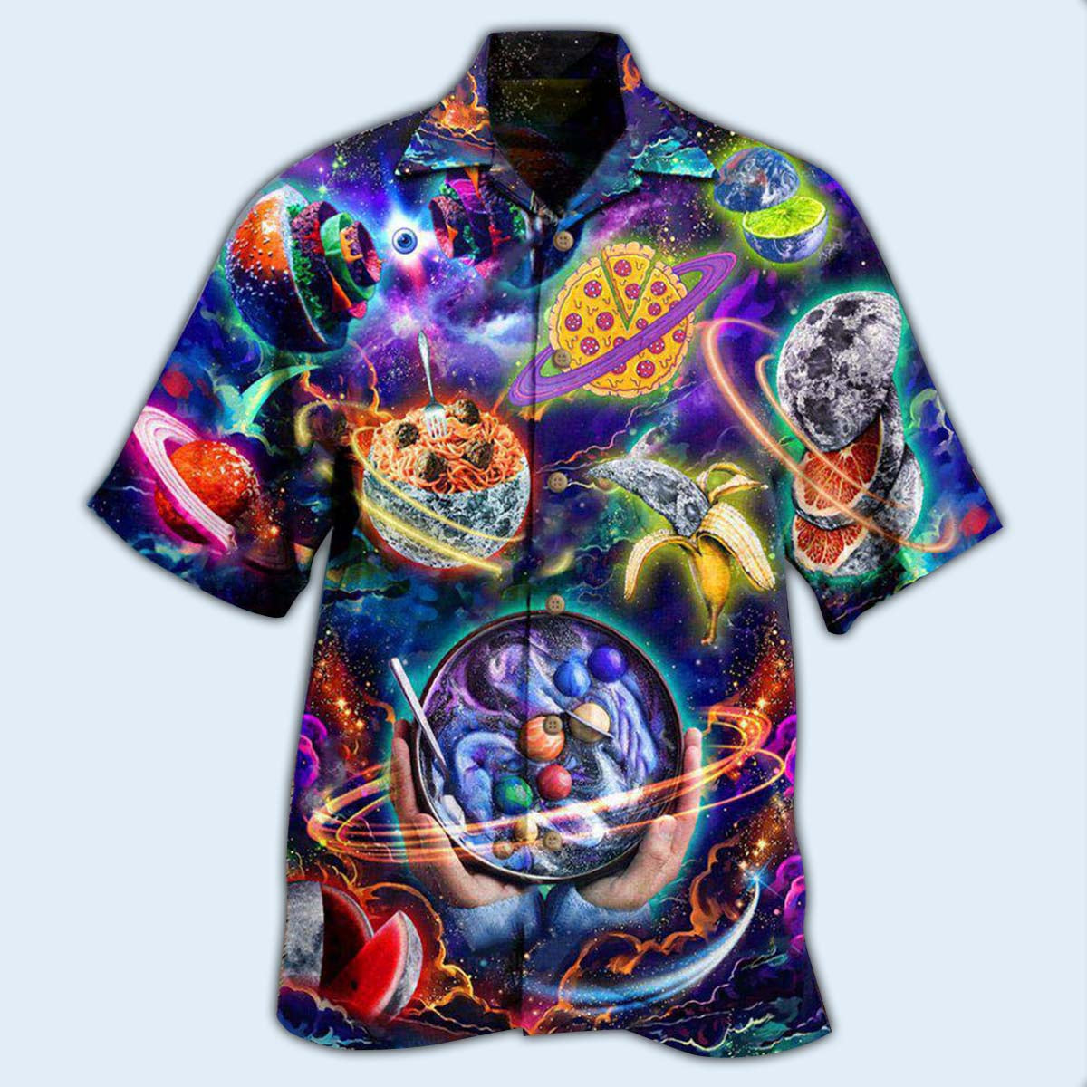 Food Planet Once Food Forever Delicious - Hawaiian Shirt - Reefox