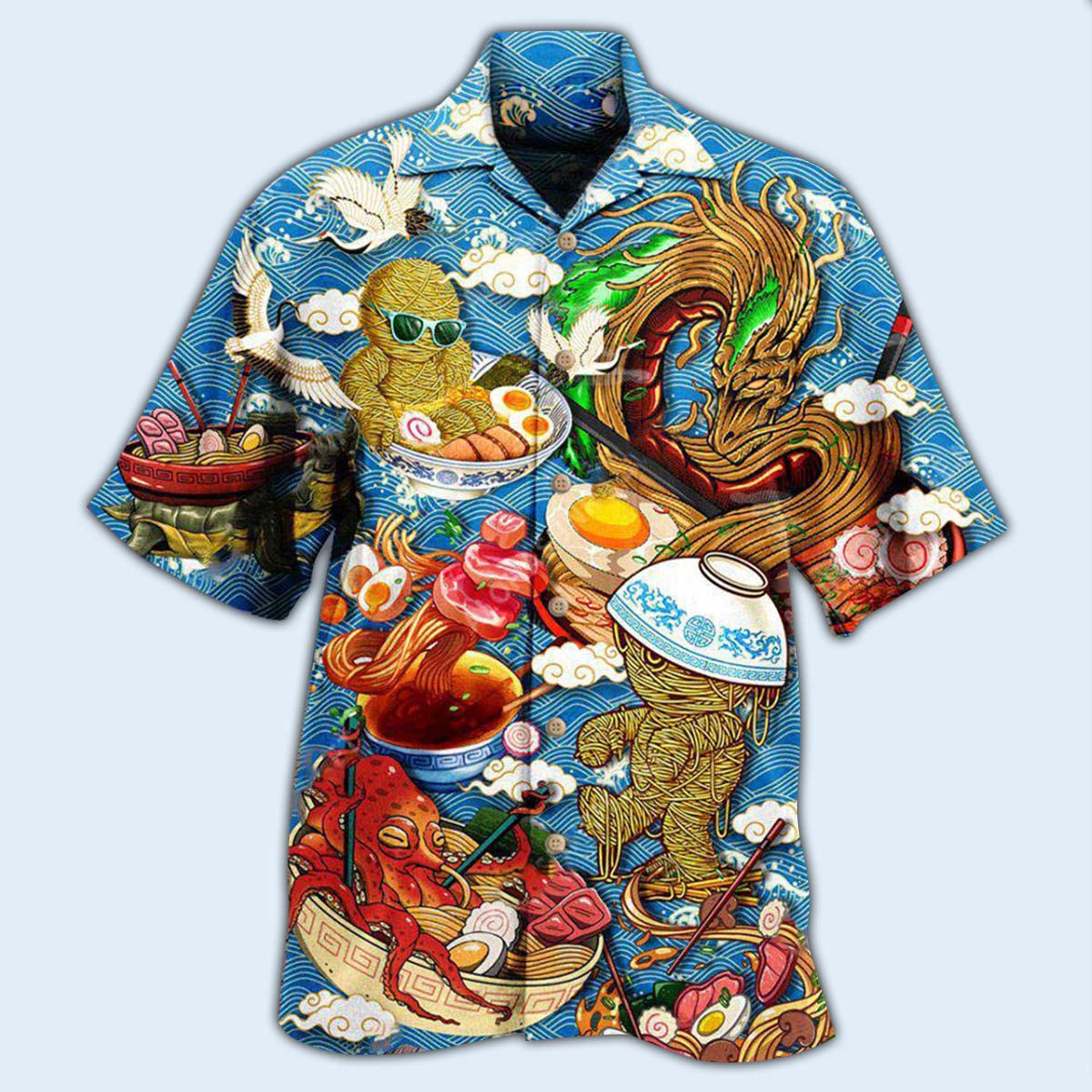 Food Ramen Fixes Everything Cool - Hawaiian Shirt - Reefox
