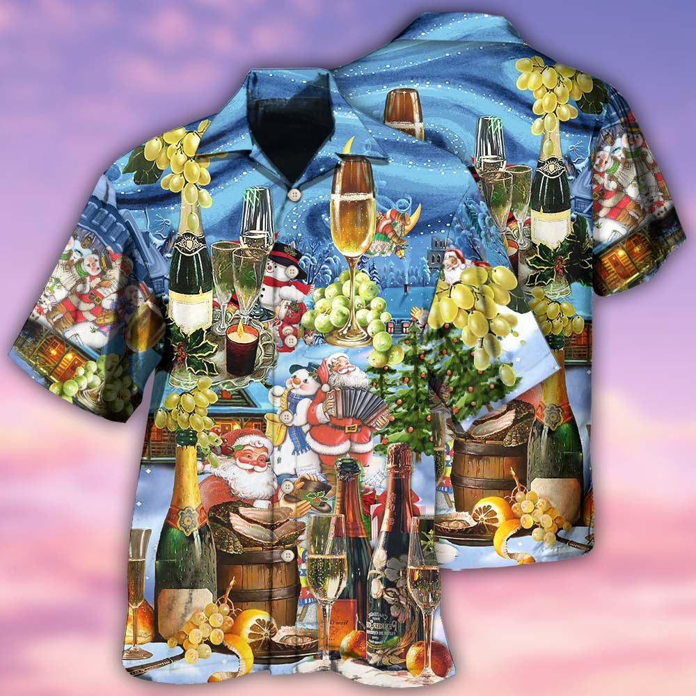 Wine Lover Green - Hawaiian Shirt - Reefox