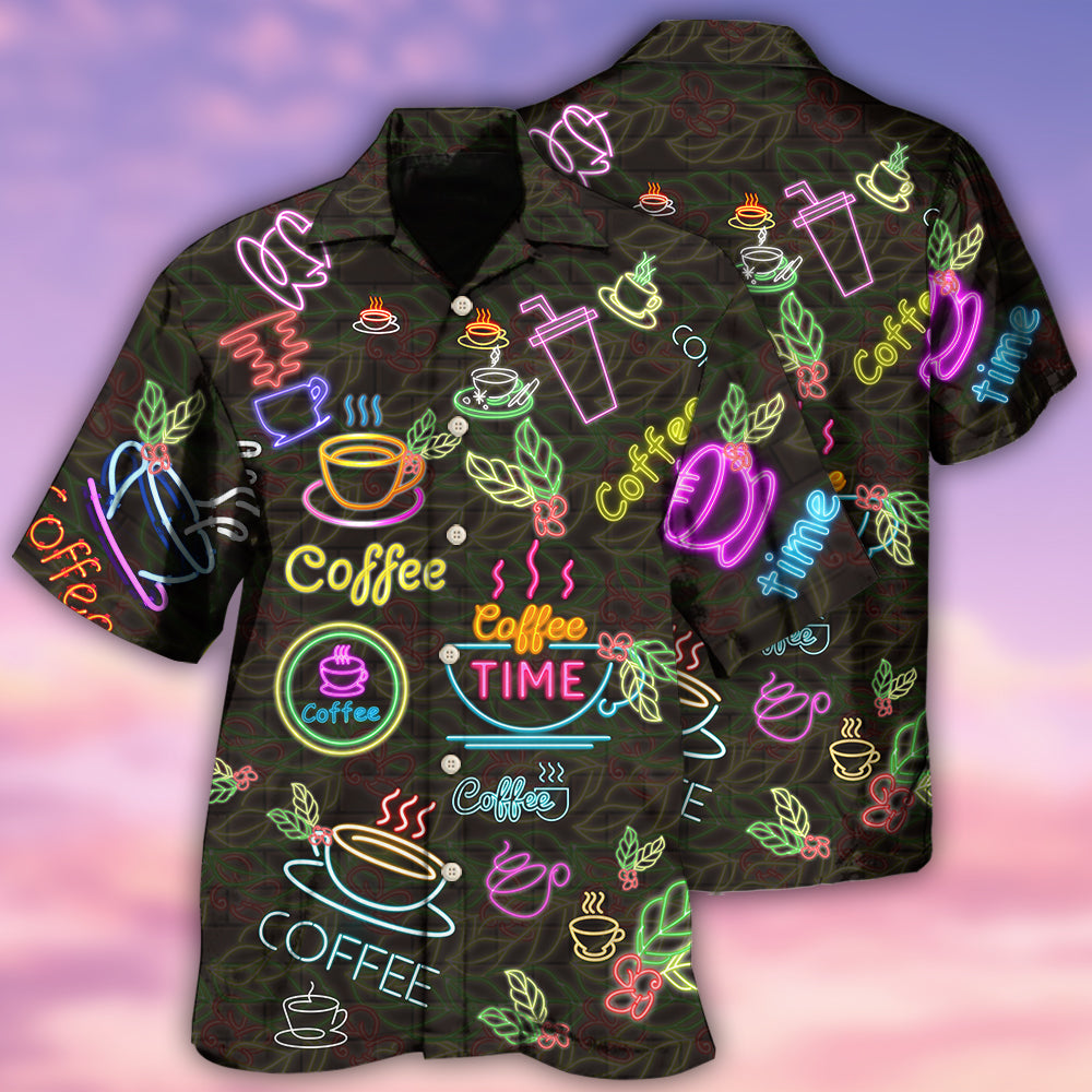 Coffee Life Begins After Coffee Time - Hawaiian Shirt - Reefox