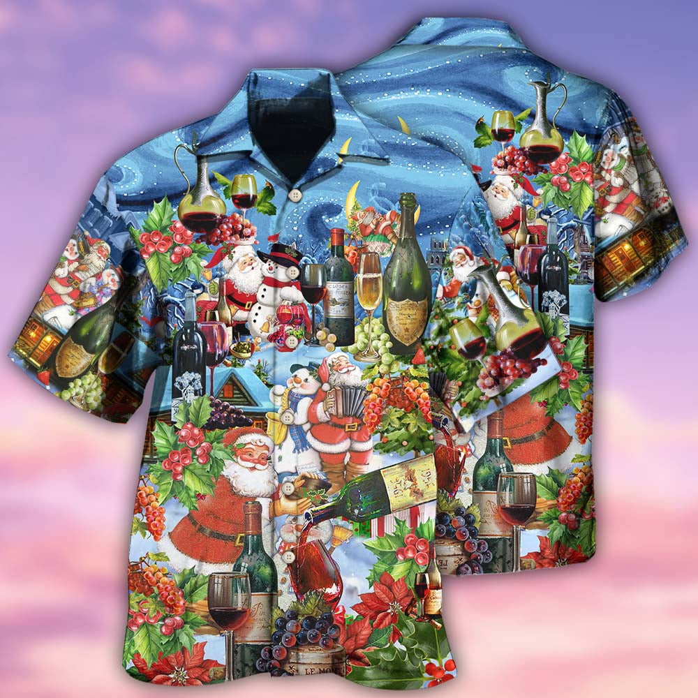 Wine Life Is Better With A Glass Of Wine - Hawaiian Shirt - Reefox