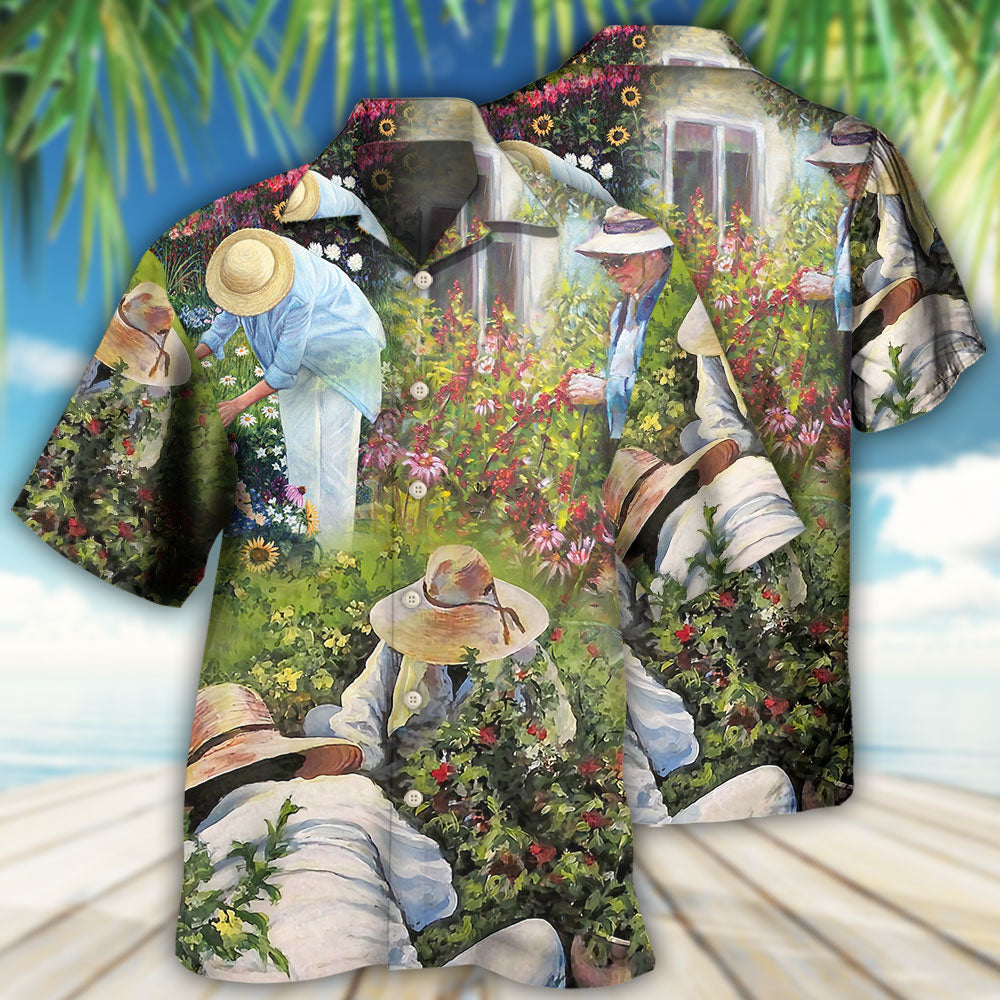 Gardening Peaceful Life - Hawaiian Shirt - Reefox