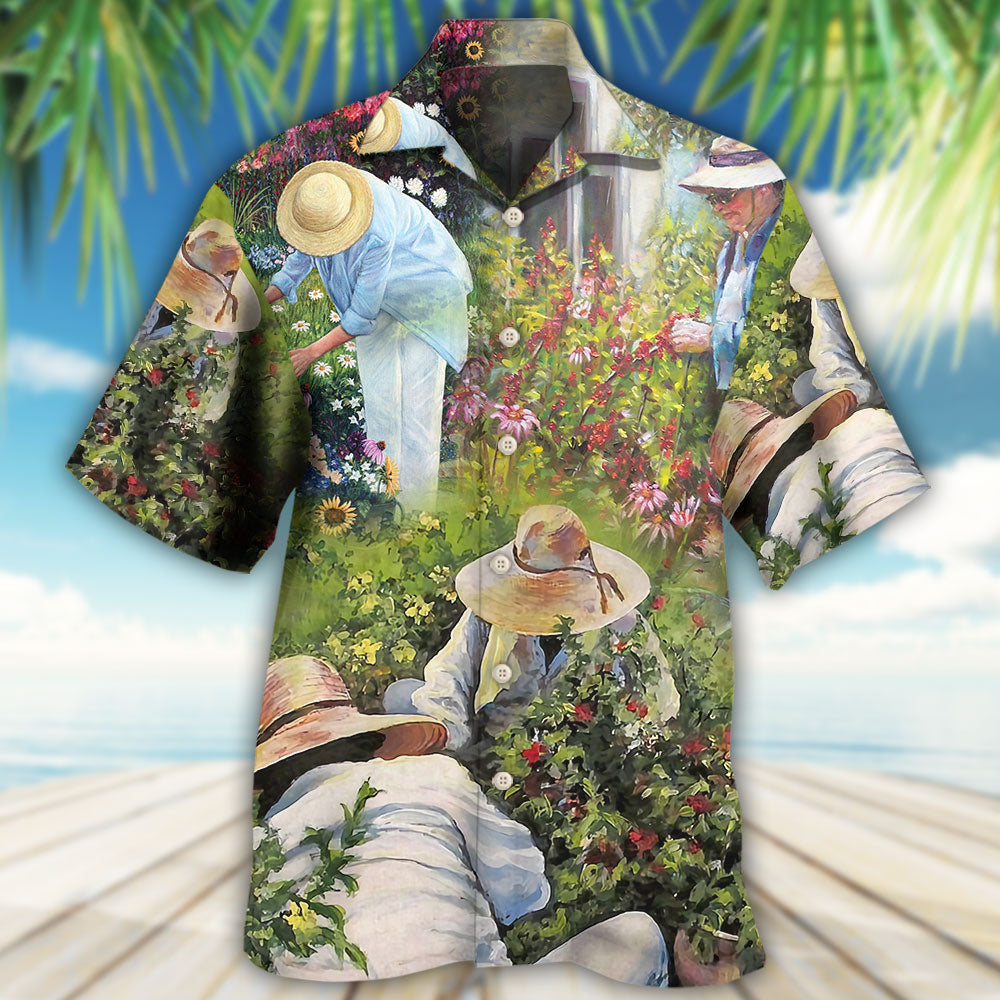 Gardening Peaceful Life - Hawaiian Shirt - Reefox