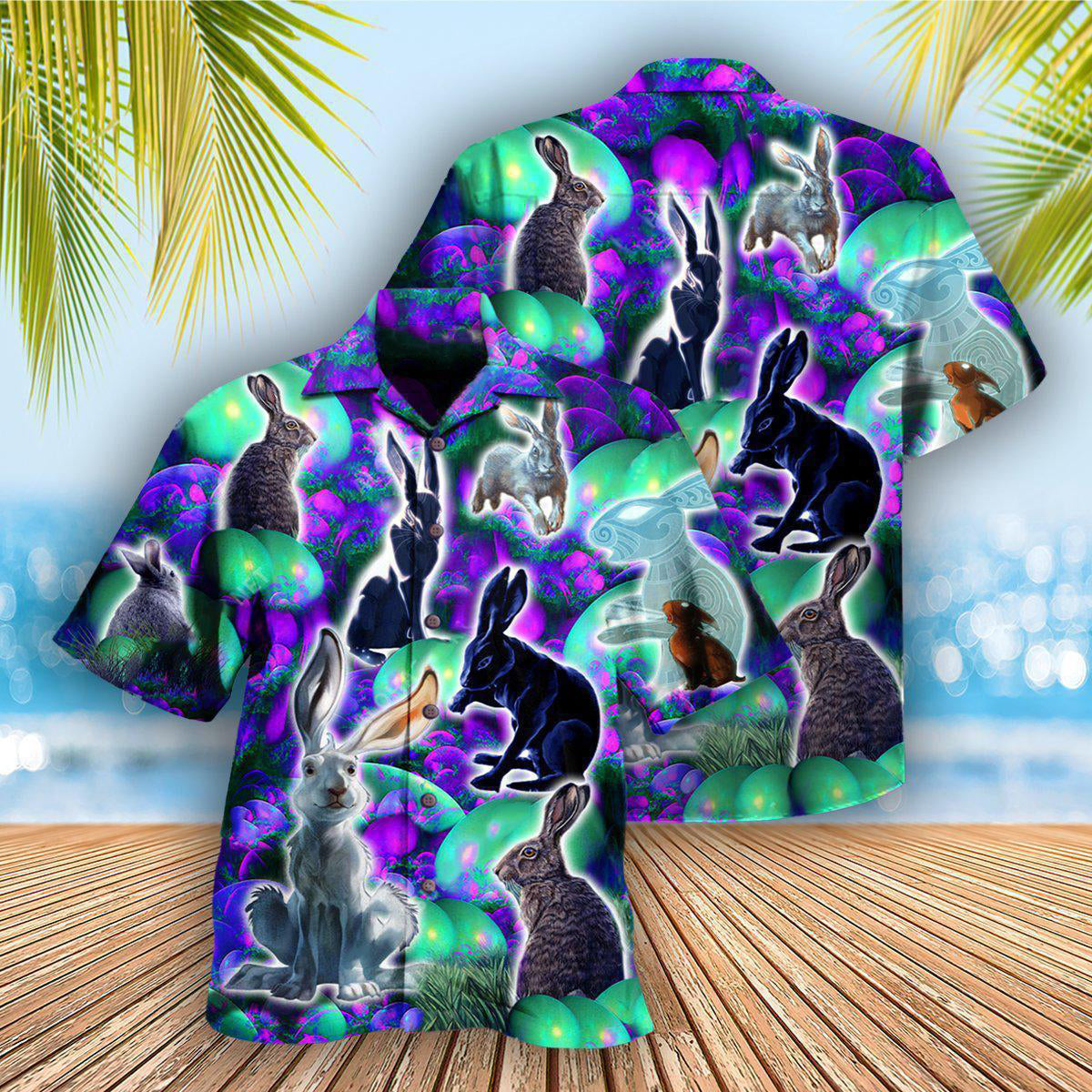 Rabbit Get Egg Cited For Easter - Hawaiian Shirt - Reefox