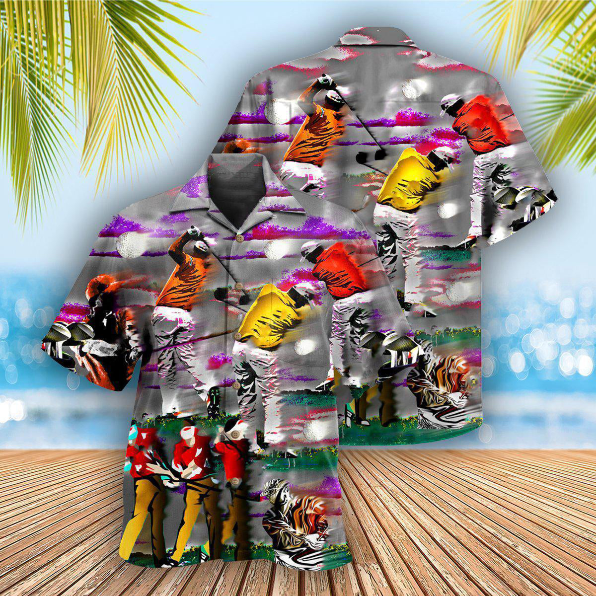 Golf Life Is A Game But Golfis Serious - Hawaiian Shirt - Reefox