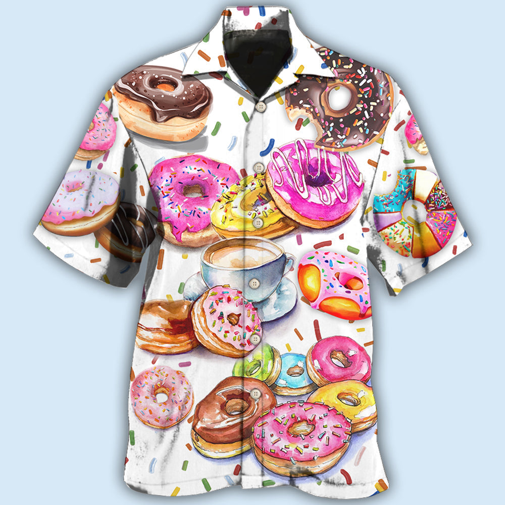 Donut Delicious Colorful Style - Hawaiian Shirt - Reefox