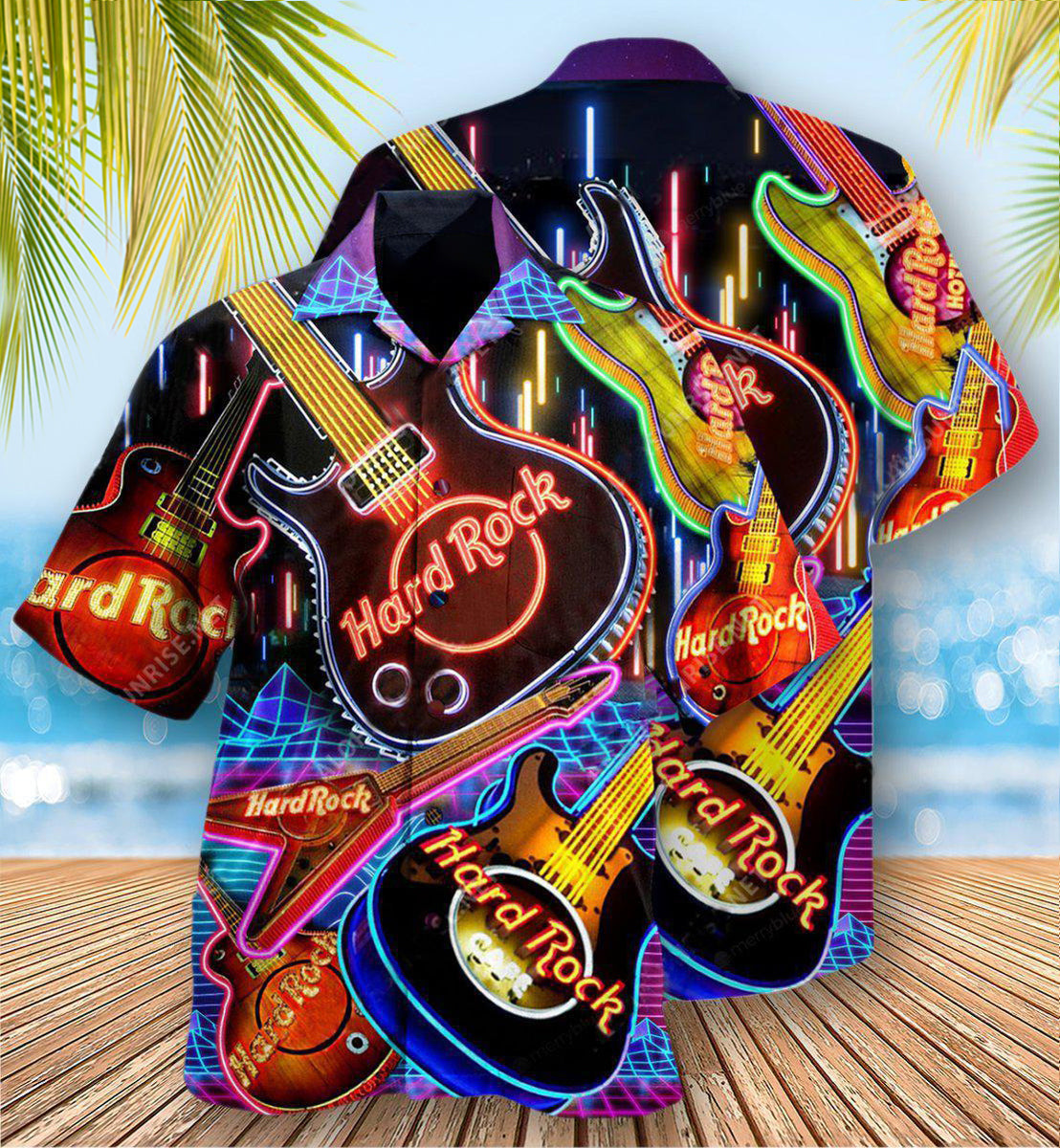Guitar Our Hearts Have Beats - Hawaiian Shirt - Reefox