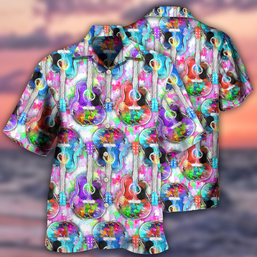 Guitar Mix Color - Hawaiian Shirt - Reefox