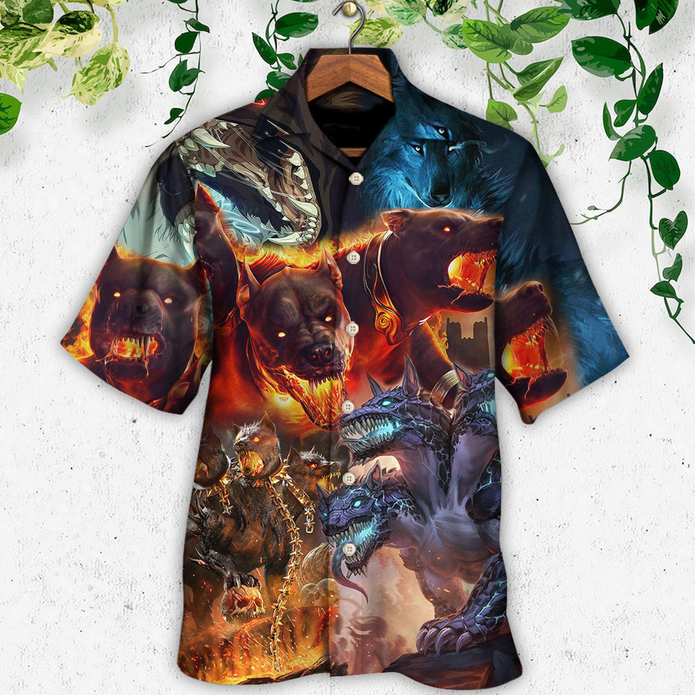 Dog Larva And Frozen - Hawaiian Shirt - Reefox