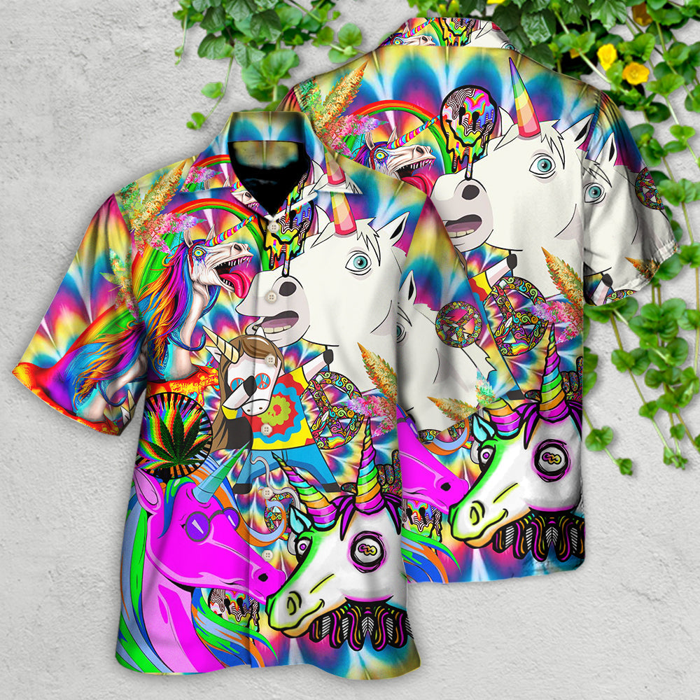 Hippie Unicorn Dream For Wonderland - Hawaiian Shirt - Reefox