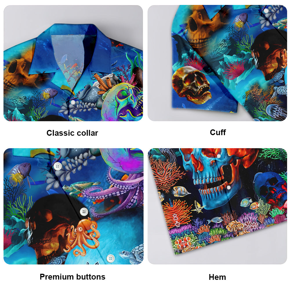 Skull Deep In The Ocean - Hawaiian Shirt