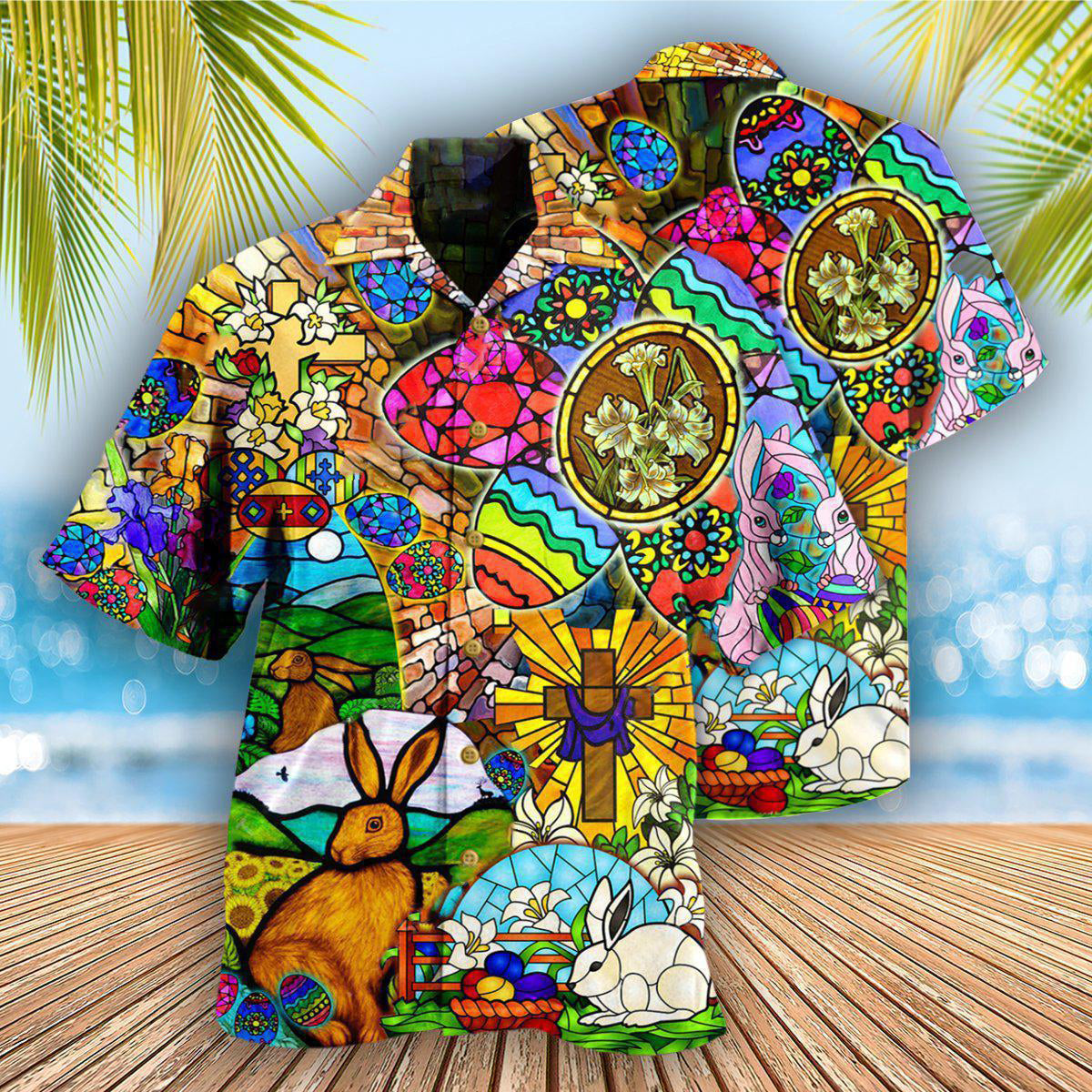Easter Rabbit Happy - Hawaiian Shirt - Reefox