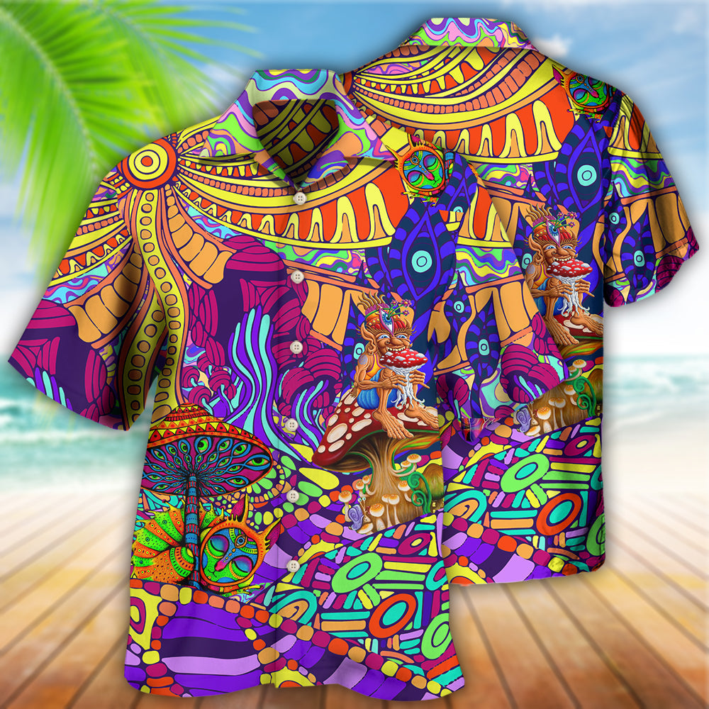 Hippie Colorful Love Life - Hawaiian Shirt - Reefox
