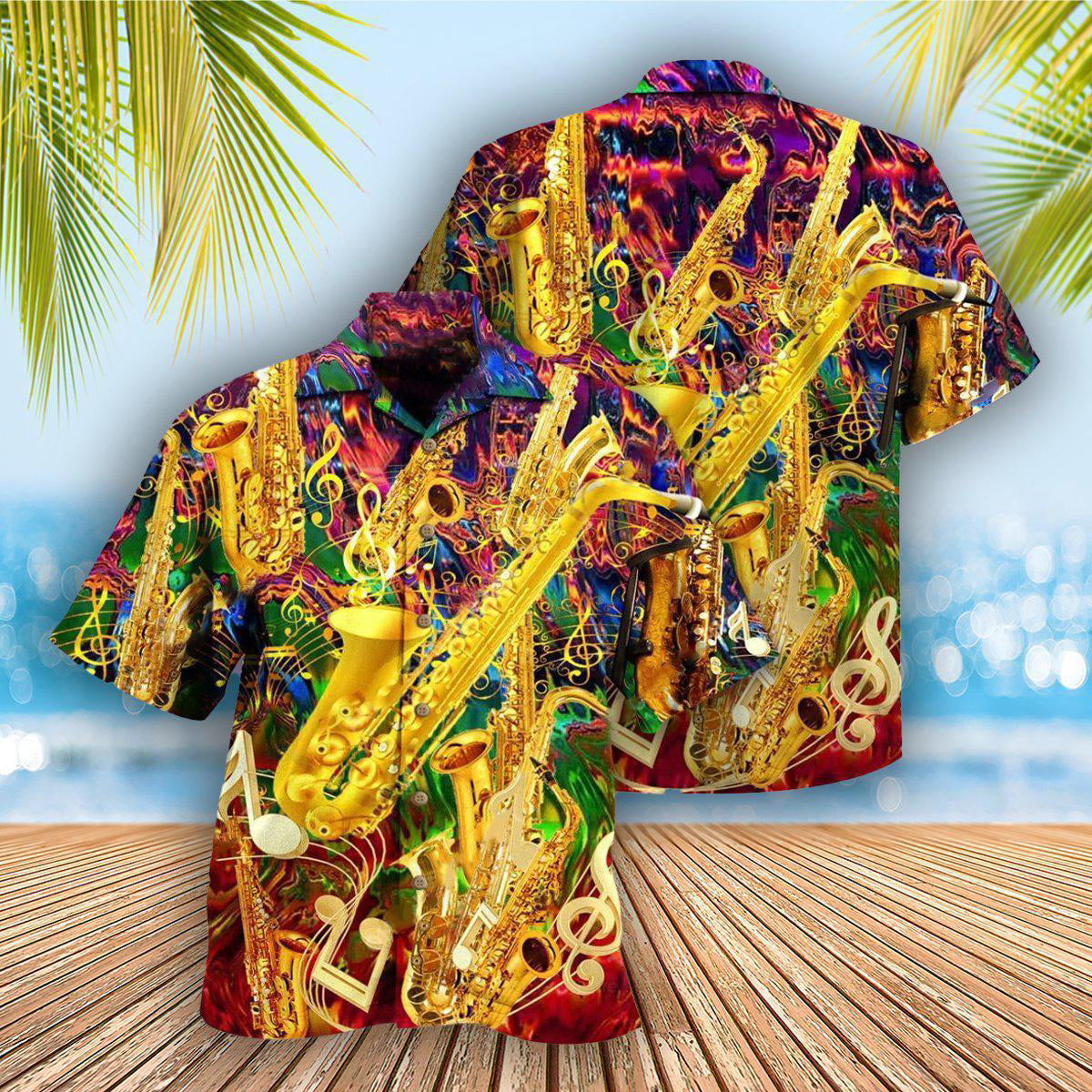 Saxophone Music I Know It - Hawaiian Shirt - Reefox