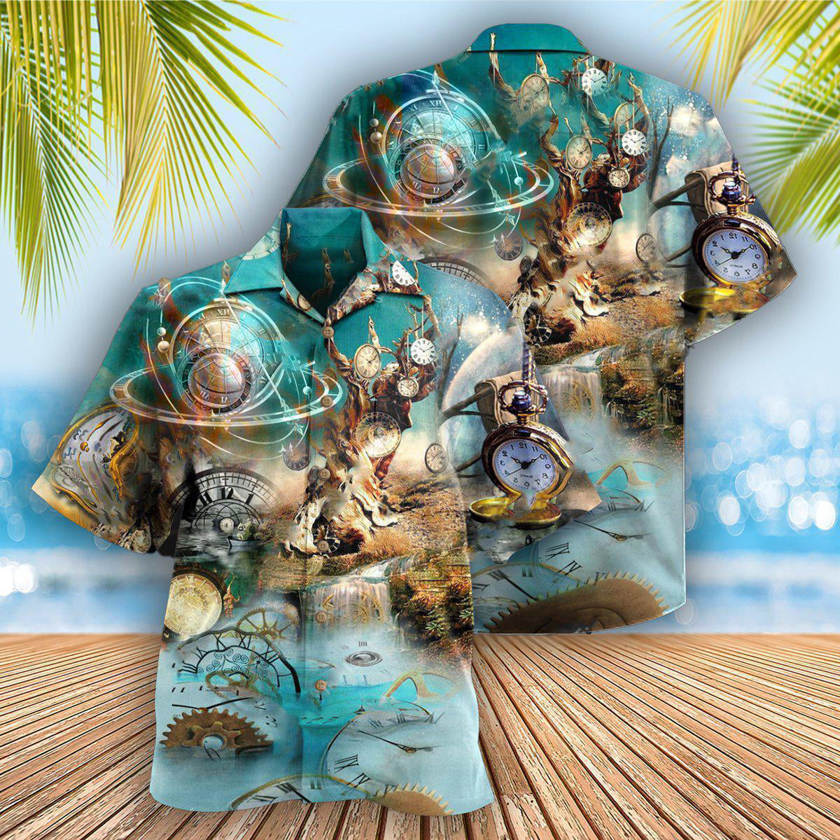 Clock If Not Now When Clock Ring - Hawaiian Shirt - Reefox