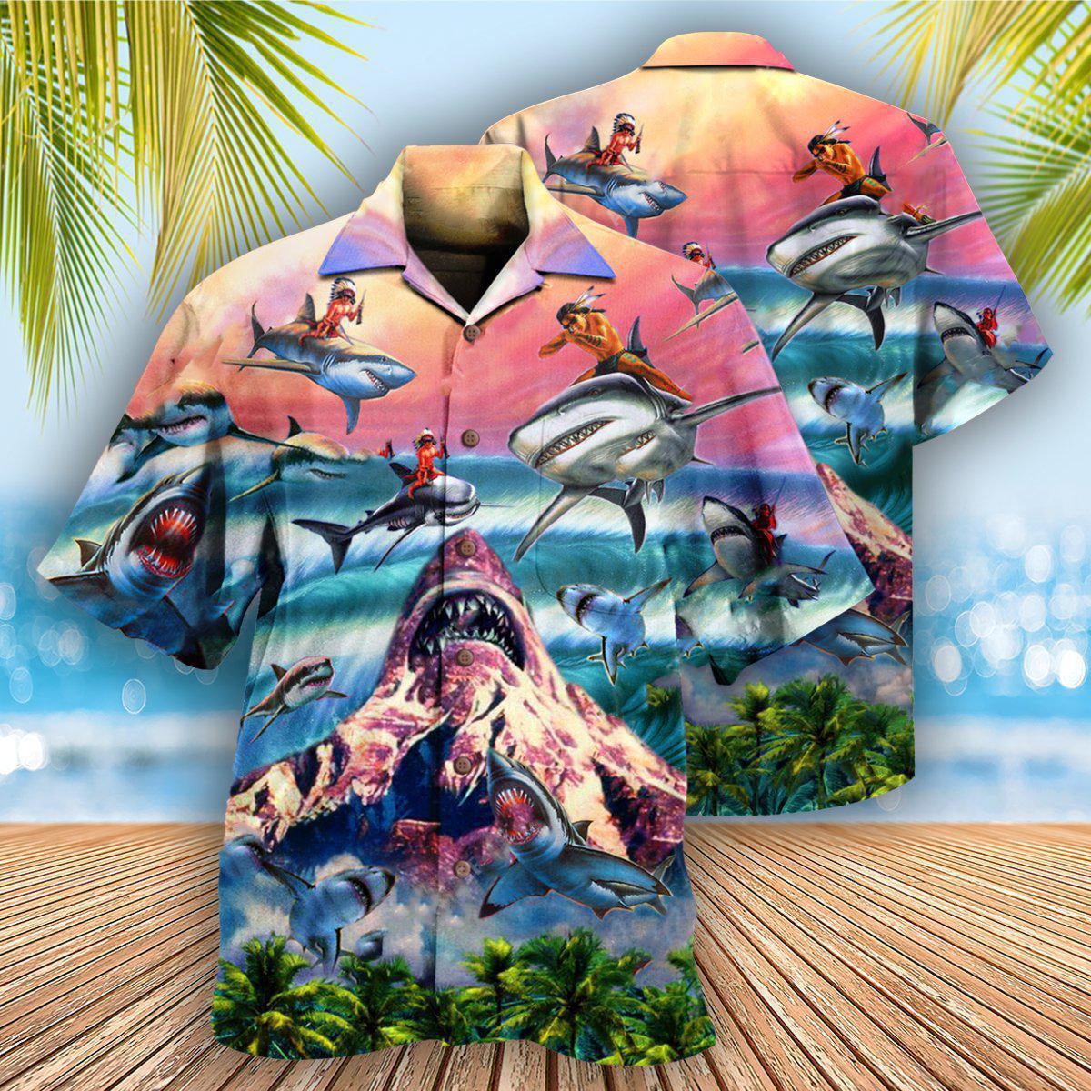 Shark You Still Find Shark - Hawaiian Shirt - Reefox