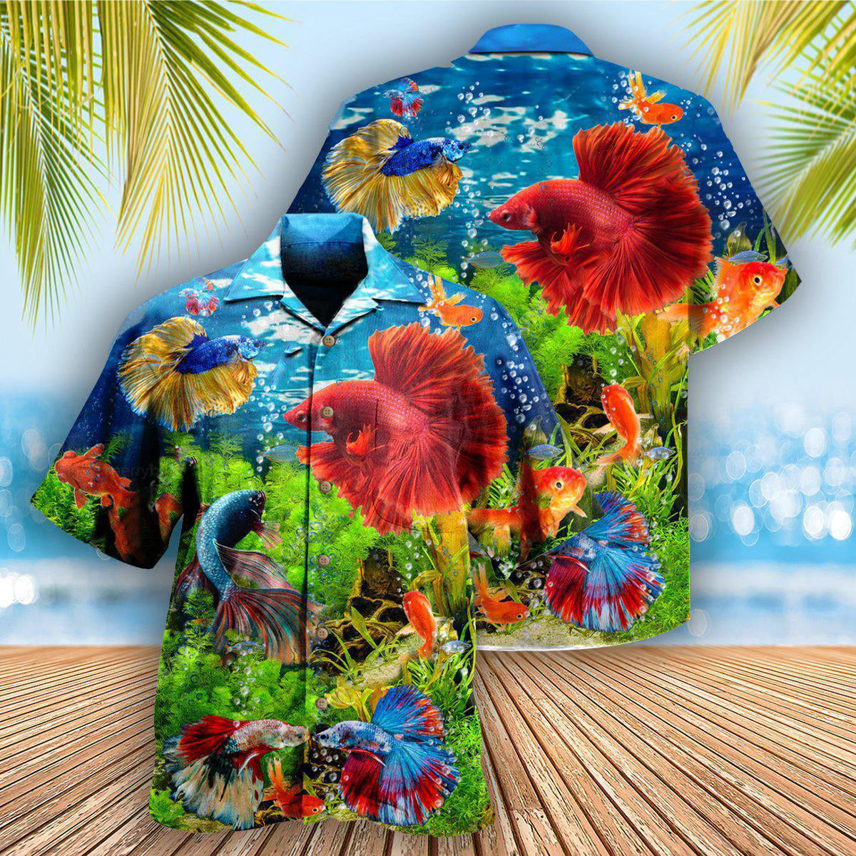 Fish It's Not Just A Hobby It Is My Treasure Aquarium Fresh - Hawaiian Shirt - Reefox
