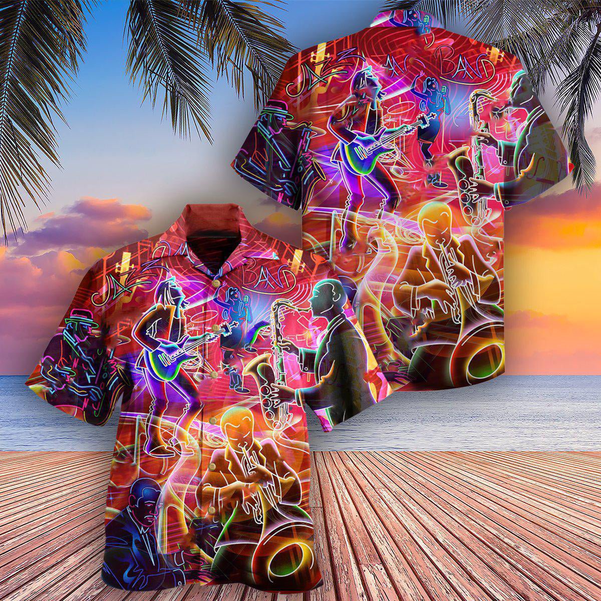 Jazz Music Life Take Slowly With Jazz Cool - Hawaiian Shirt - Reefox