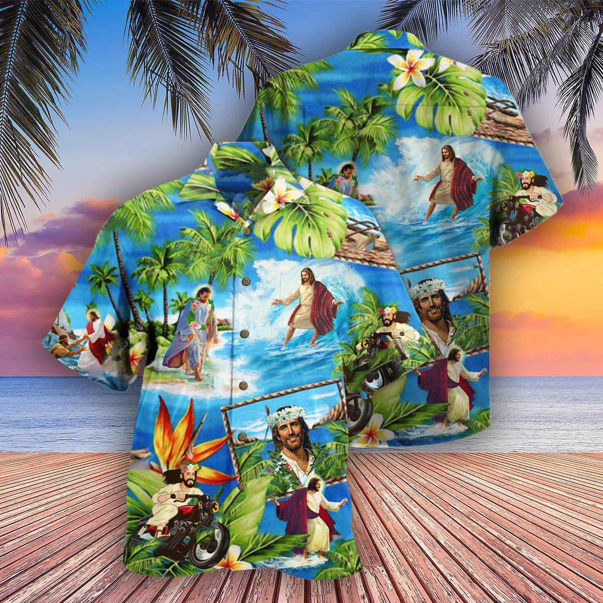 Jesus Stay Cool - Hawaiian Shirt - Reefox
