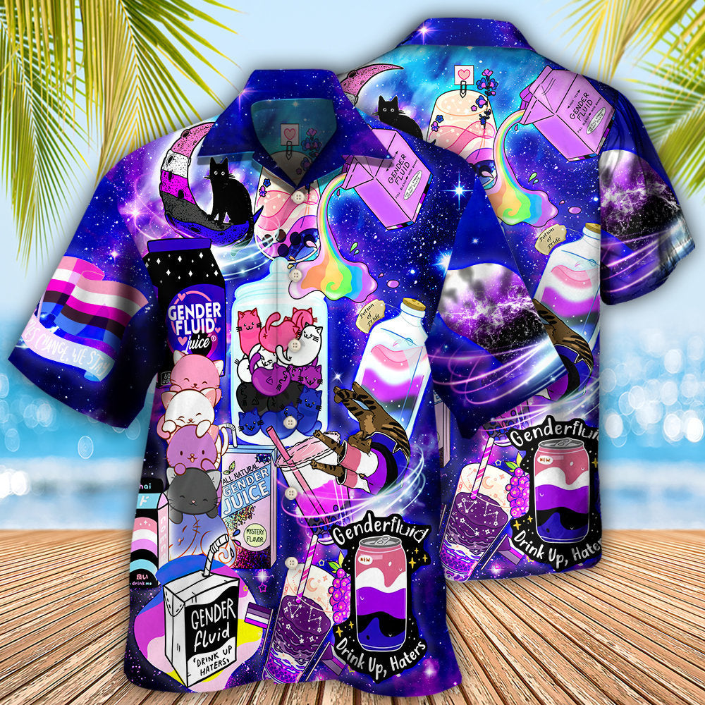 LGBT Gender Fluid - Hawaiian Shirt - Reefox