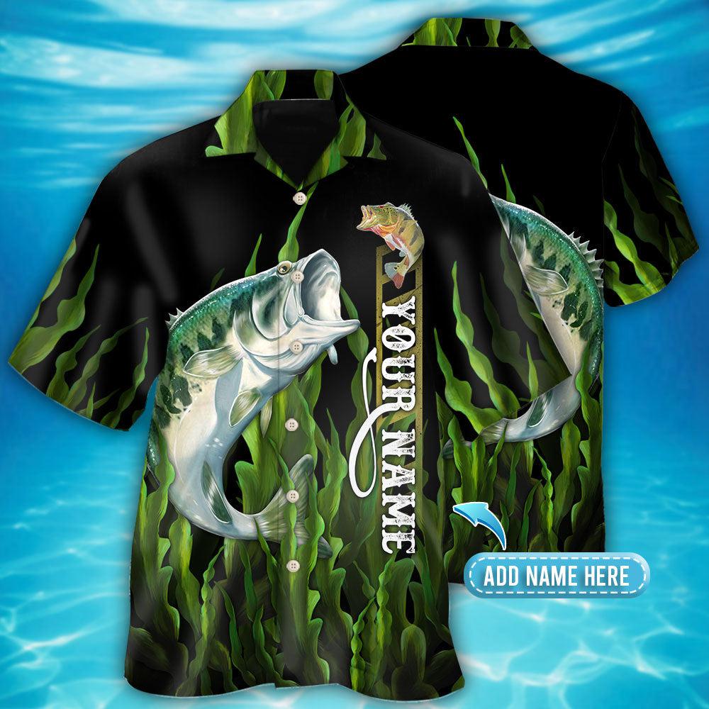 Fishing Largemouth Bass Fishing Personalized - Hawaiian Shirt - Reefox