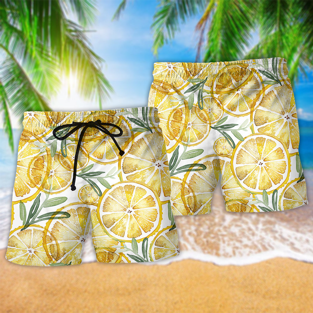 Lemon Basic Hot Summer - Beach Short Reefox - Owls Matrix LTD