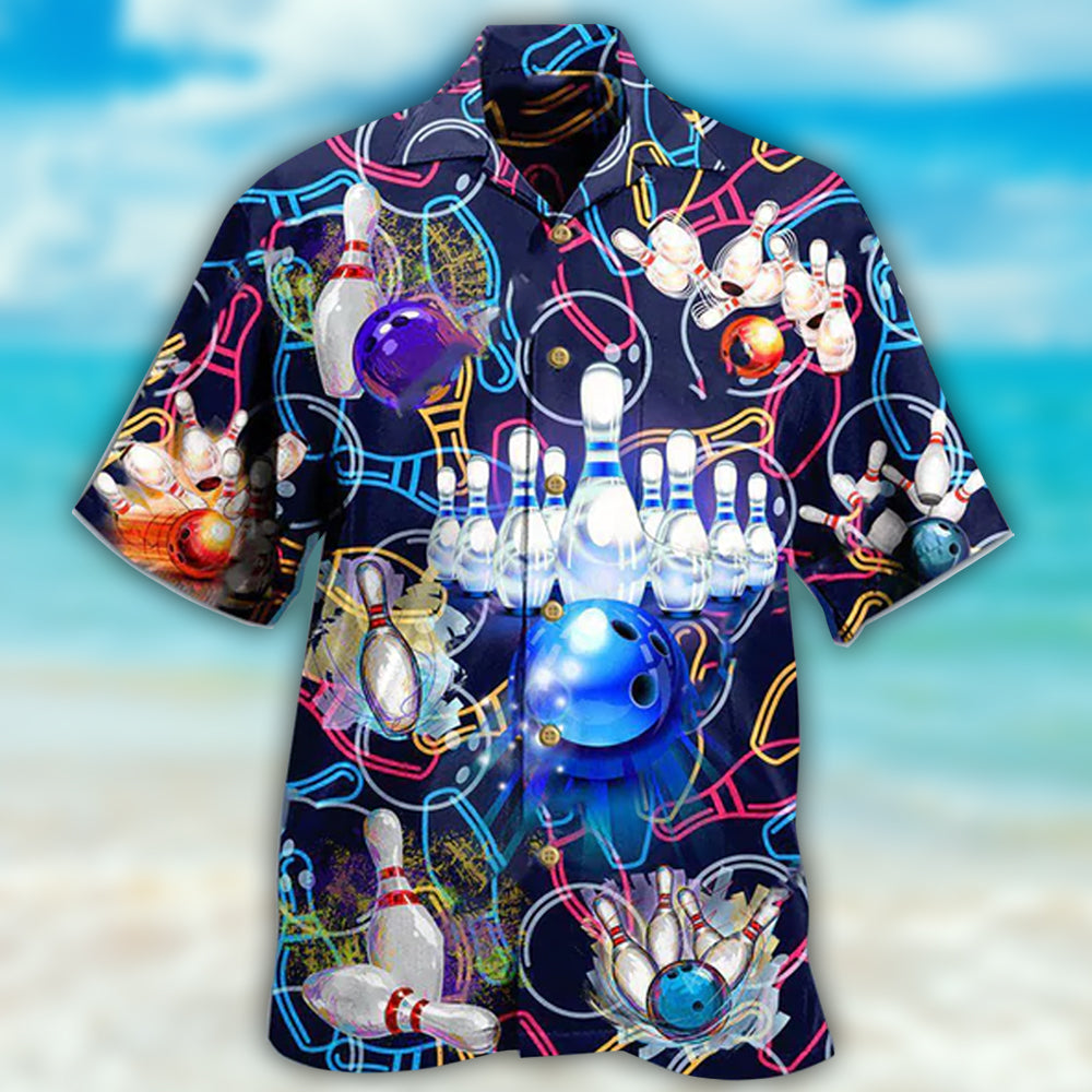 Bowling Let The Good Times - Hawaiian Shirt - Reefox