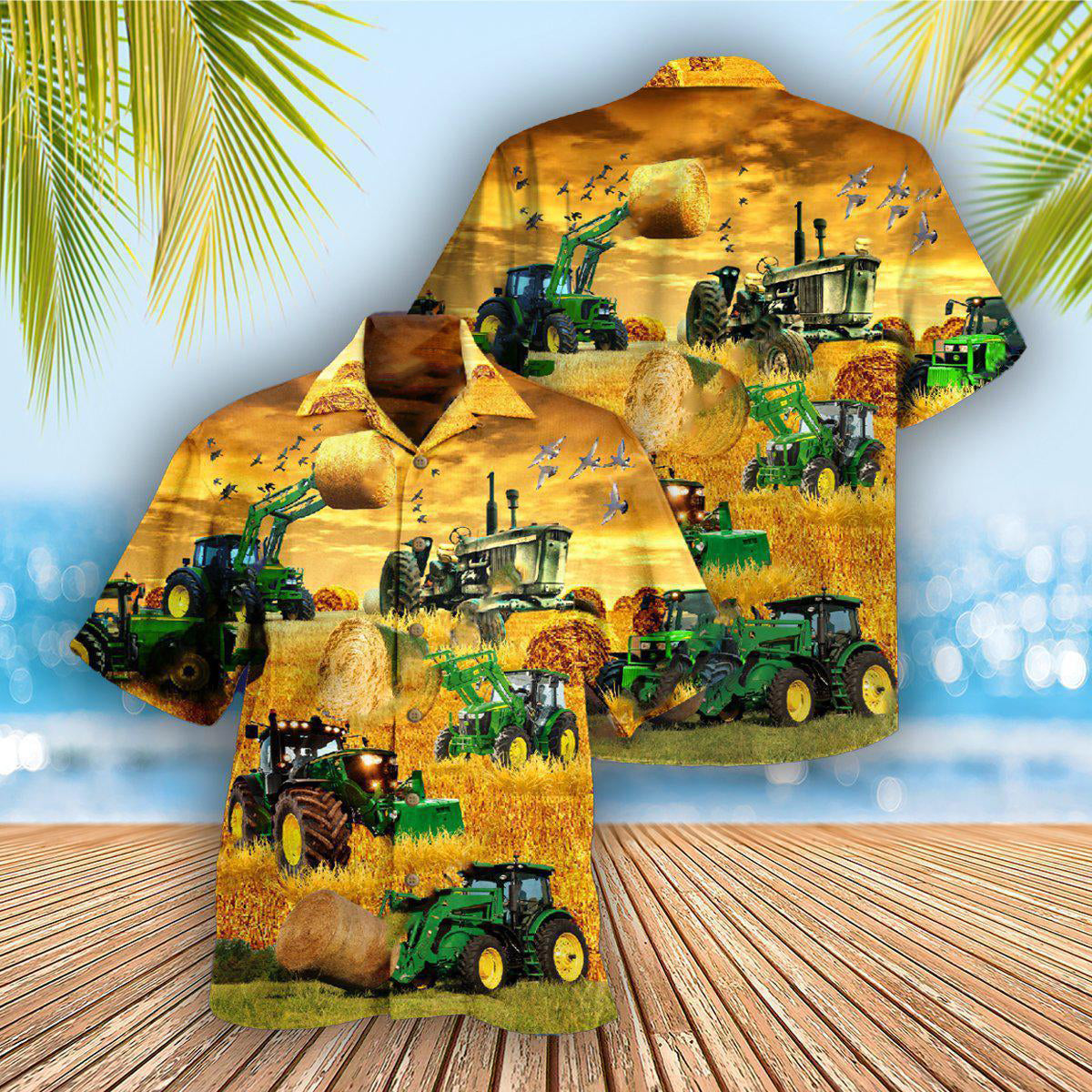 Tractor Better On The Farm - Hawaiian Shirt - Reefox