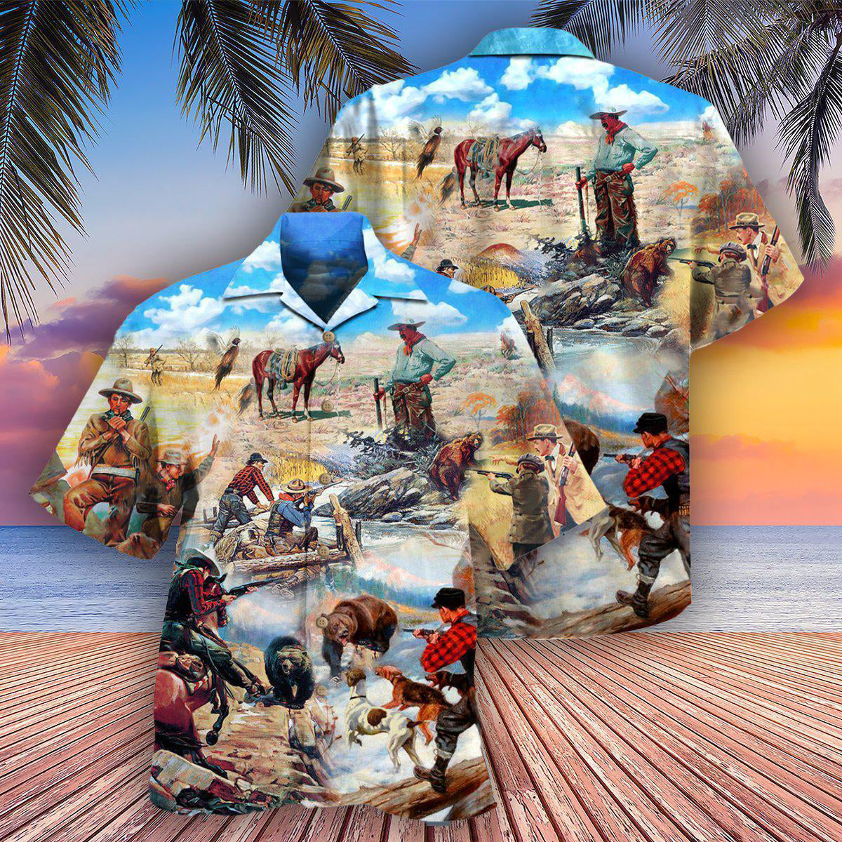 Hunting Life Is Short Call In Late And Go Hunting Cool - Hawaiian Shirt - Reefox