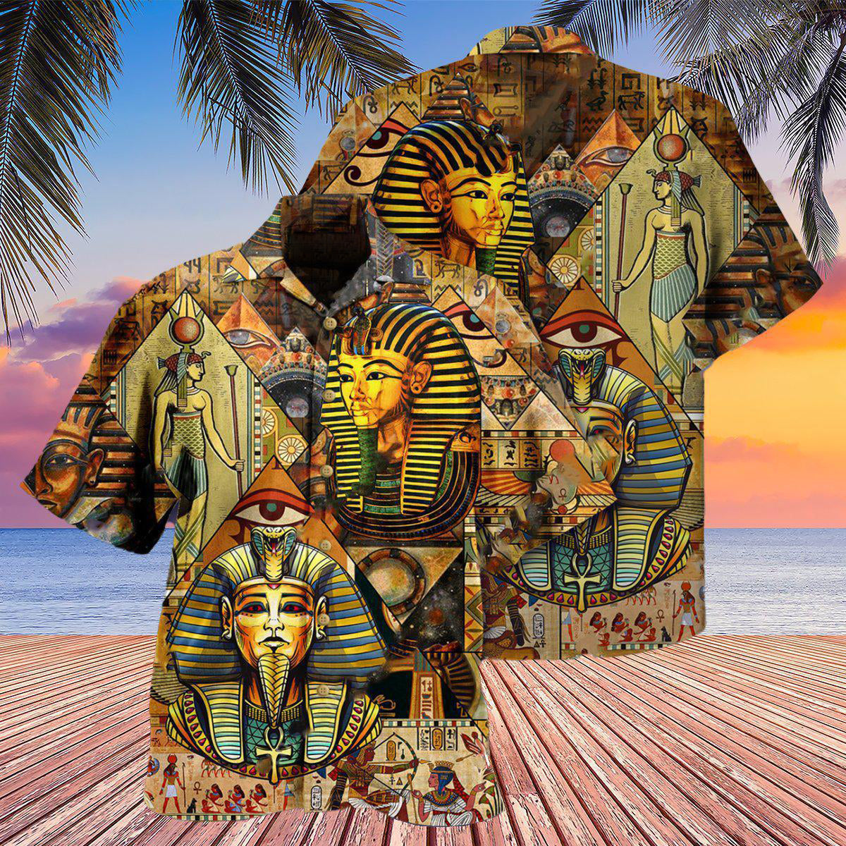 Egypt Life Of Egyptian Pyramids Cool - Hawaiian Shirt - Reefox