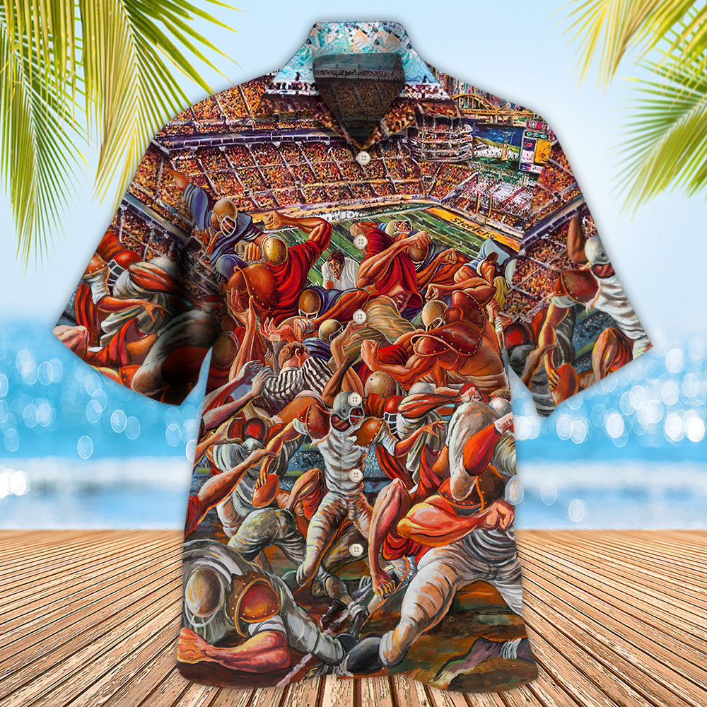 American Football Strong Power - Hawaiian Shirt - Reefox