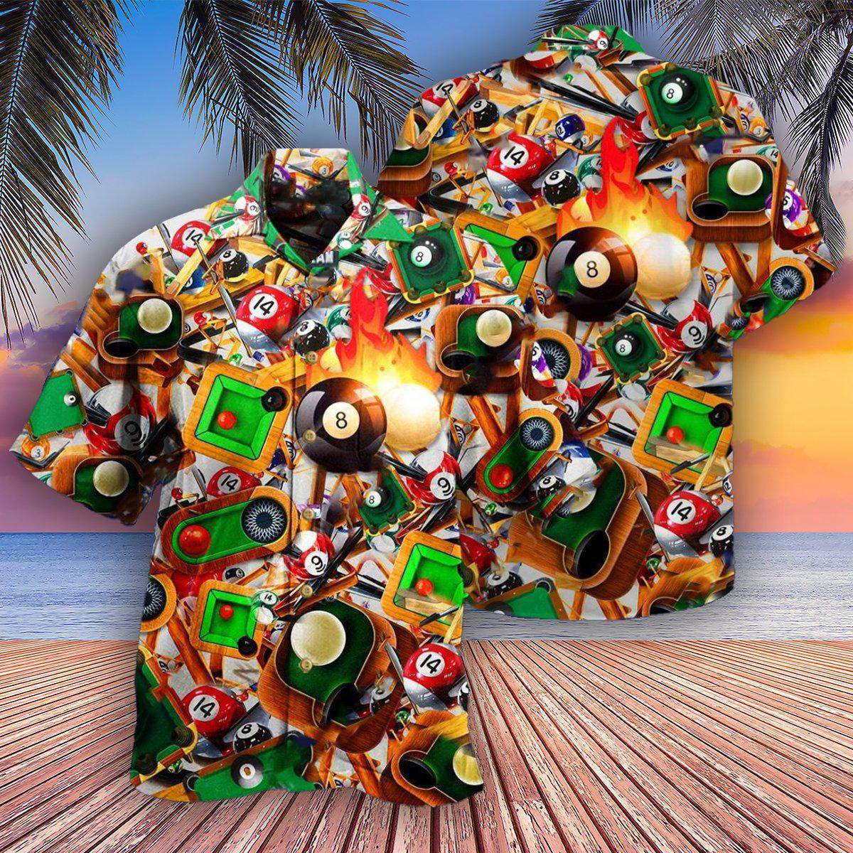 Billiard Make Your Own Luck - Hawaiian Shirt - Reefox