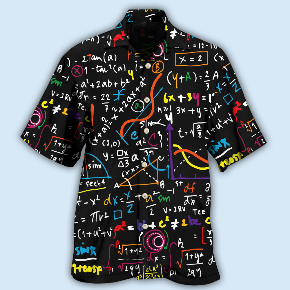Math Basic Mathematics Style - Hawaiian Shirt - Reefox