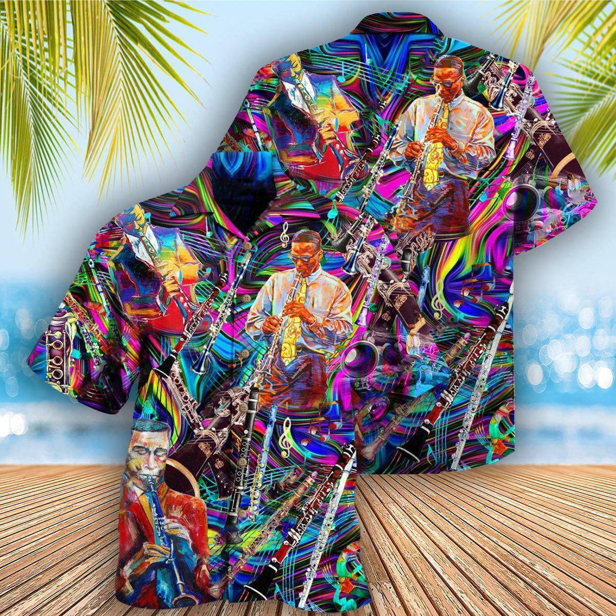 Flute Music Melodies In Your Breathe - Hawaiian Shirt - Reefox