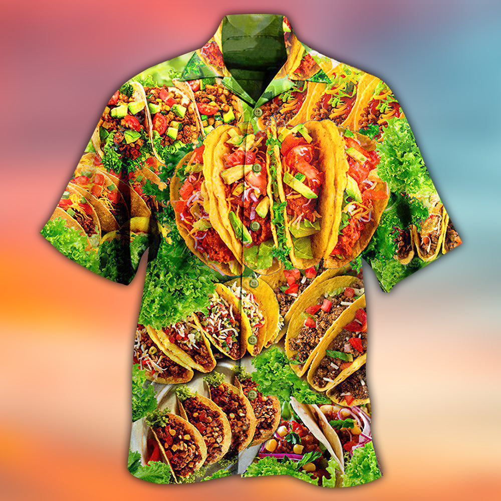 Food More Tacos Porfavor Cool - Hawaiian Shirt - Reefox