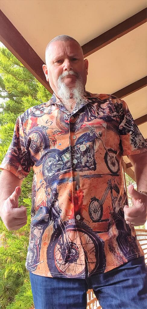 Motorcycle Vintage Style Ride And Live Today - Hawaiian Shirt - Reefox