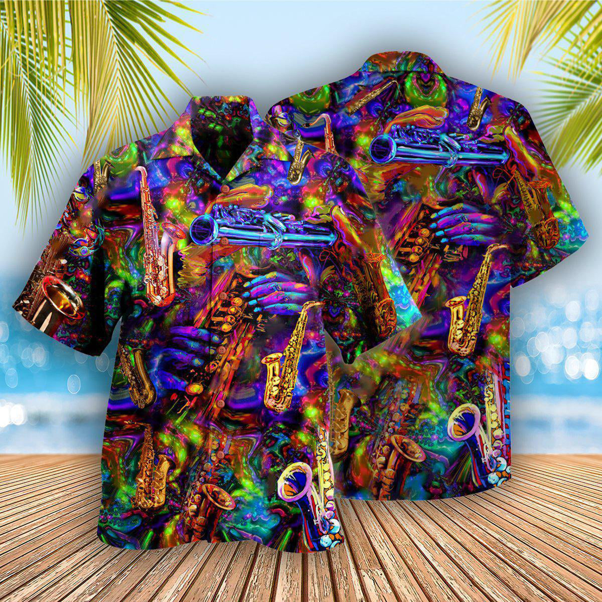 Saxophone Music Im Saxy And I Know It Saxophonist - Hawaiian Shirt - Reefox