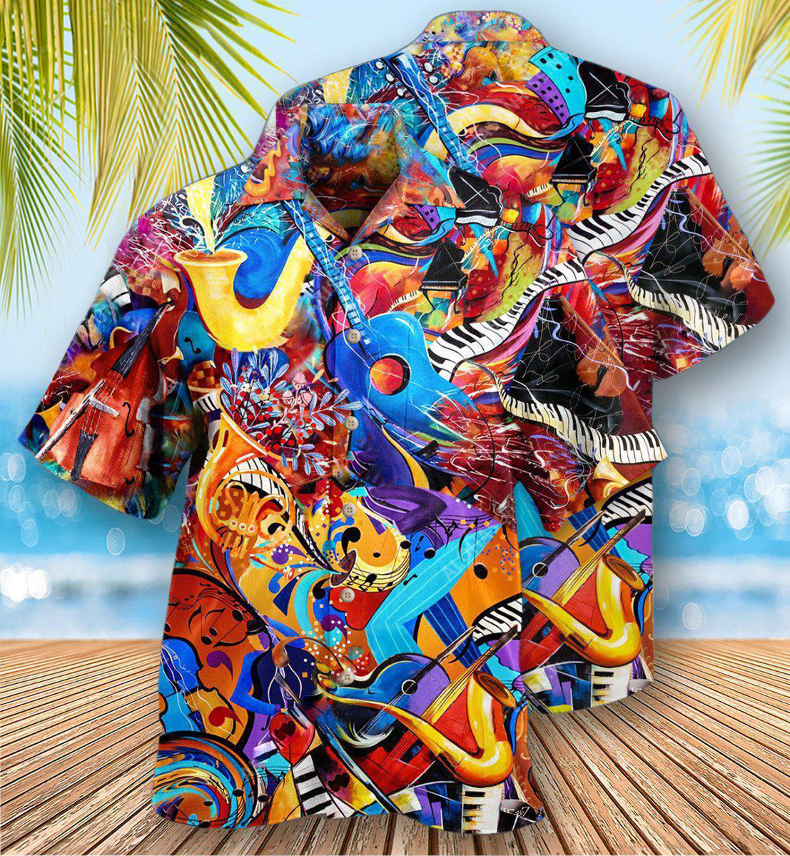 Music Is A Journey - Hawaiian Shirt - Reefox