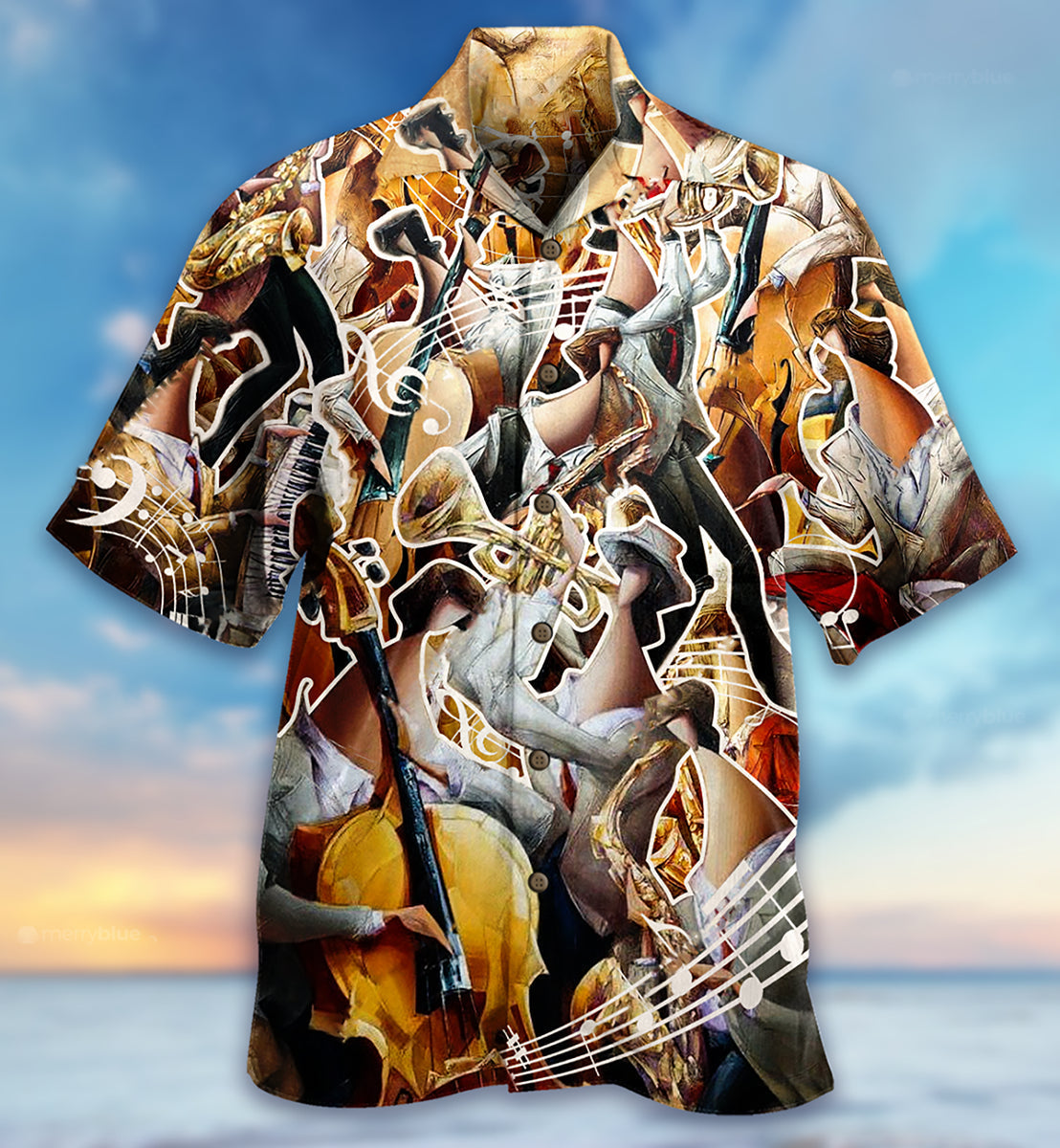 Music Love And Live - Hawaiian Shirt - Reefox