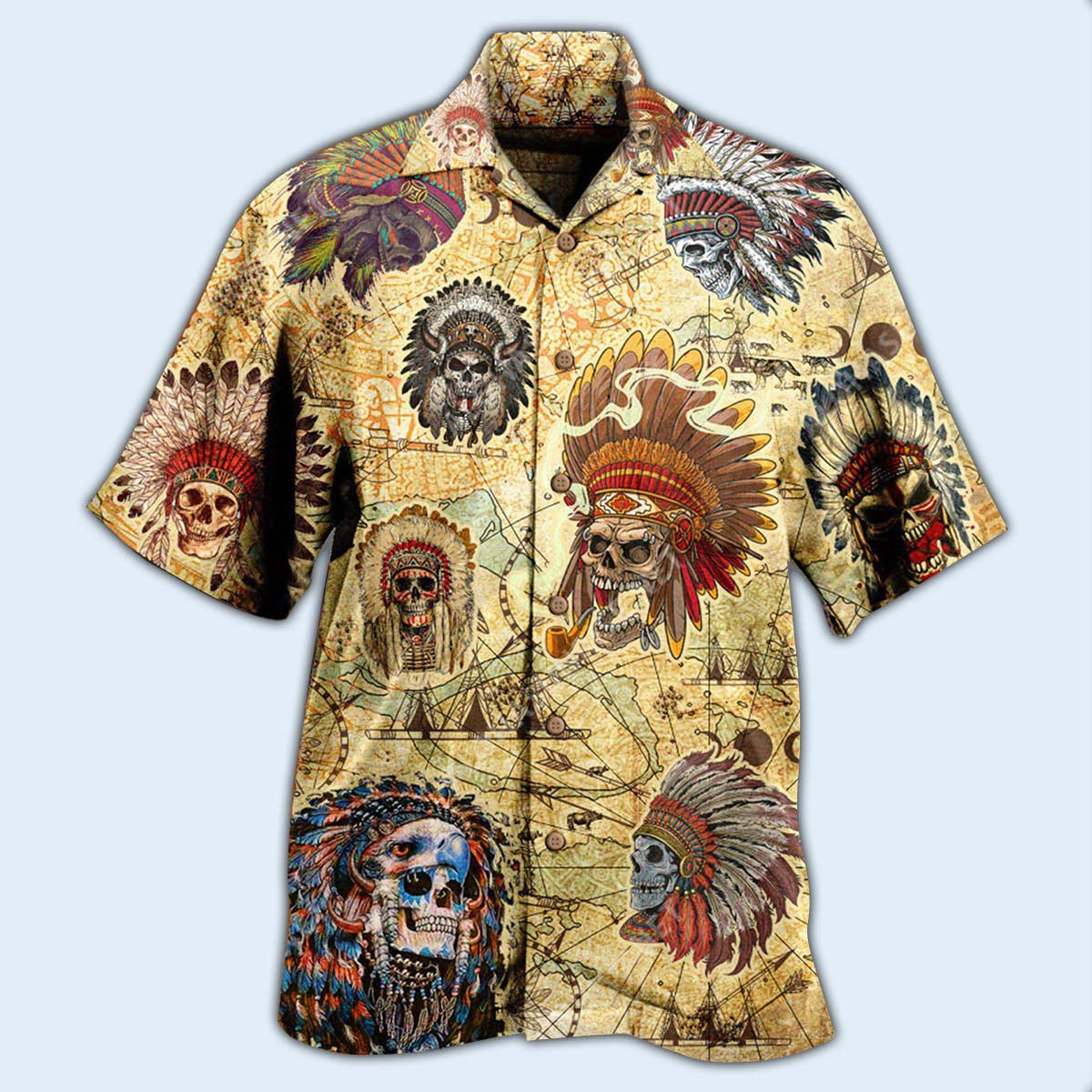 Native American Definitely Cool - Hawaiian Shirt - Reefox