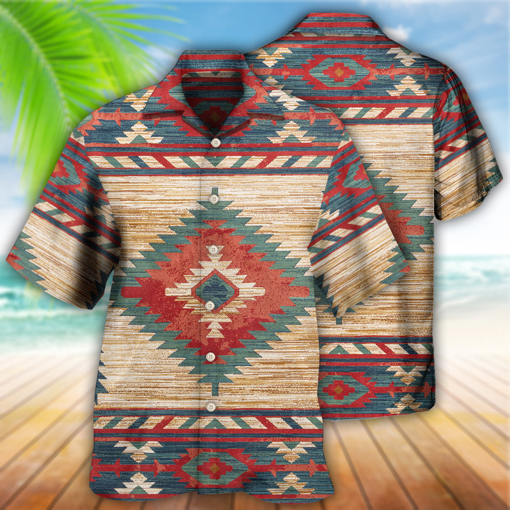 Native Style Love Peace Pattern Amazing - Hawaiian Shirt - Reefox
