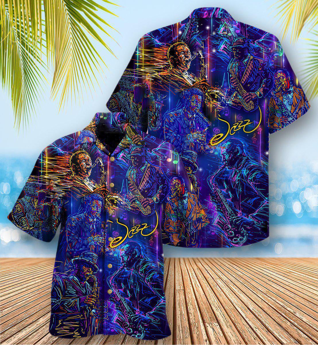 Saxophone Never Underestimate An Old Man With A Saxophone - Hawaiian Shirt - Reefox