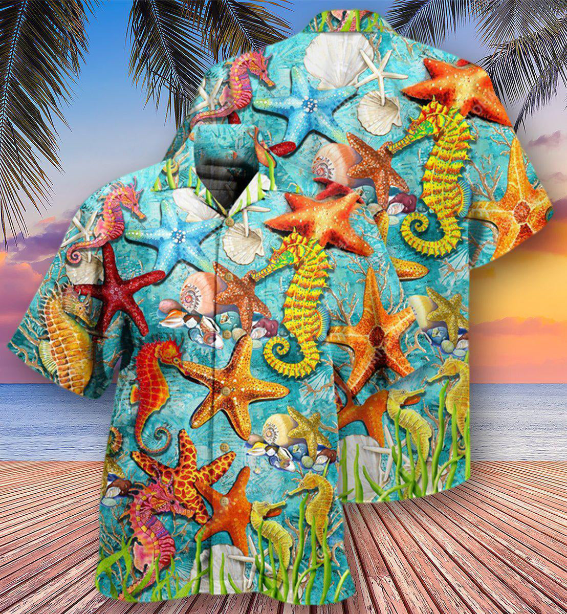 Ocean Every Seashell Has A Story - Hawaiian Shirt - Reefox