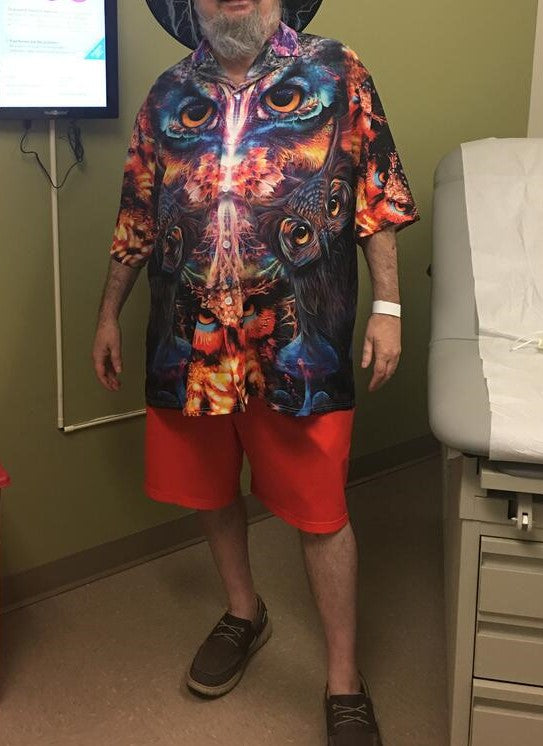 Owl Awesome Eyes Mysterious - Hawaiian Shirt - Reefox