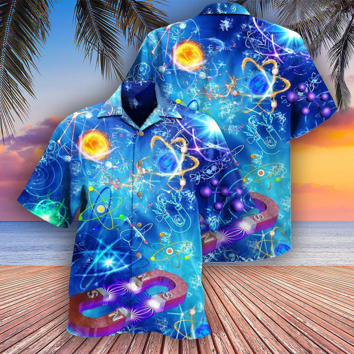 Physical Doesn't Drive Me Crazy Blue - Hawaiian Shirt - Reefox